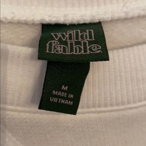 wild fable Tops - Plain white sweatshirt wild fable Tops - Plain white sweatshirt